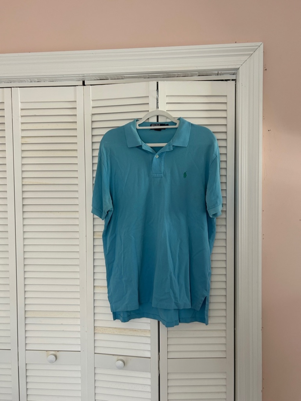Ralph Lauren Polo Shirt in Aqua Blue